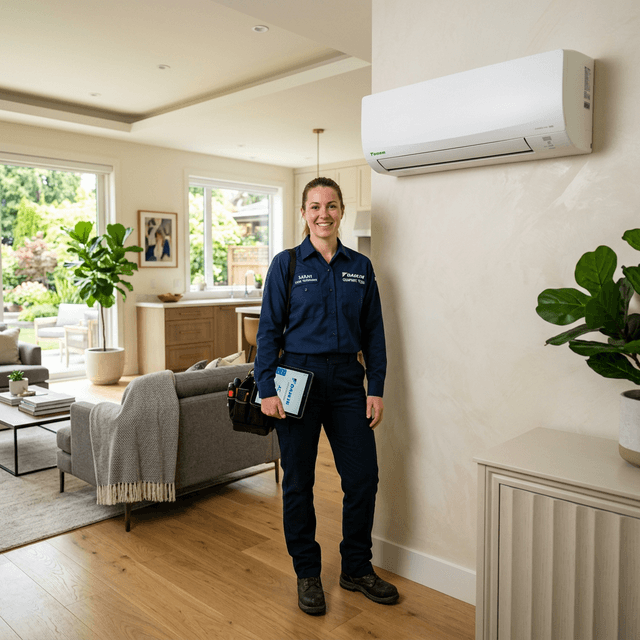 Professional Daikin AC Technician